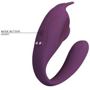 Waterproof rechargeable clitoral stimulator