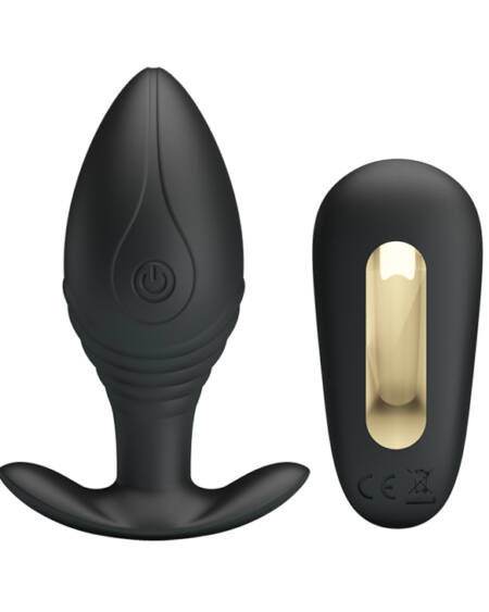 12 Speeds Anal Beads Butt Plug Vibrator