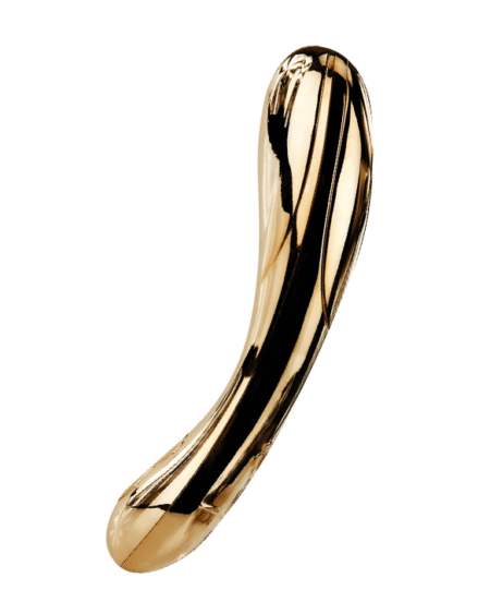 Gold-Plating Waterproof Erotic Toys Female Masturbation Vibrations