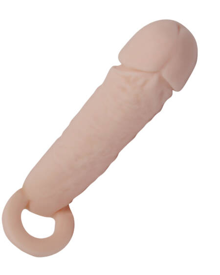 Natural Penis Sheath Sexflesh Condom Extender Sex Toy for Enhanced Intimacy