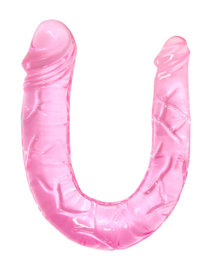 Double Ended Dildo Flexible Realistic Sex Toy for Female