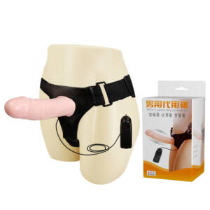 Vibrating Strap on Dildo